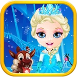 baby magic frozen salon android application logo